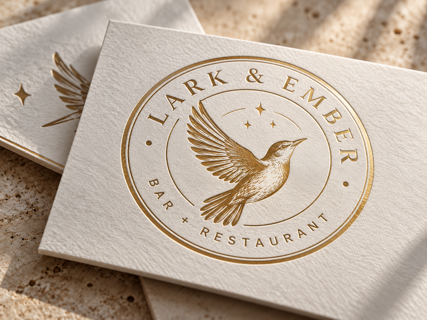 Luxury hospitality brand mockup
