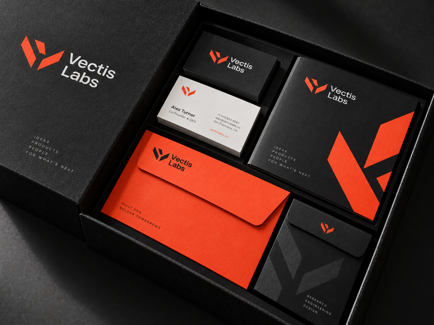 Clean professional identity concept